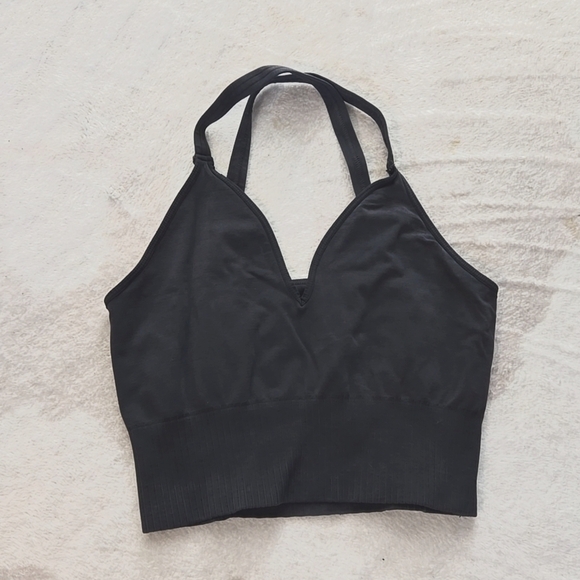 Free People Other - Free People Movement Good Karma V-Neck Cross Sportbra Bra M/L NEW! IR
